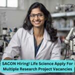 SACON Hiring! Life Science Apply For Multiple Research Project Vacancies SACON Hiring! Life Science Apply For Multiple Research Project Vacancies