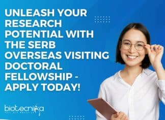 SERB Overseas Visiting Doctoral Fellowship