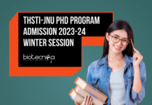 THSTI-JNU PhD Program Admission – Apply Online THSTI-JNU 2023 PhD Admission