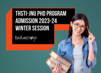 THSTI-JNU 2023 PhD Admission