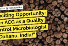 Exciting Opportunity: Join ACG as a Quality Control Microbiologist in Dahanu, India! ACG Capsules QC Microbiology Job Opening - Apply Online