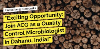 ACG Capsules QC Microbiology Job Opening - Apply Online
