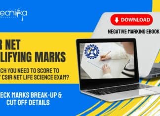 CSIR NET Qualifying Marks