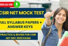 CSIR Mock Test Papers