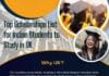 Scholarship for Indian Students in UK