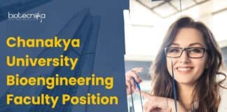 Chanakya University Bioengineering Faculty