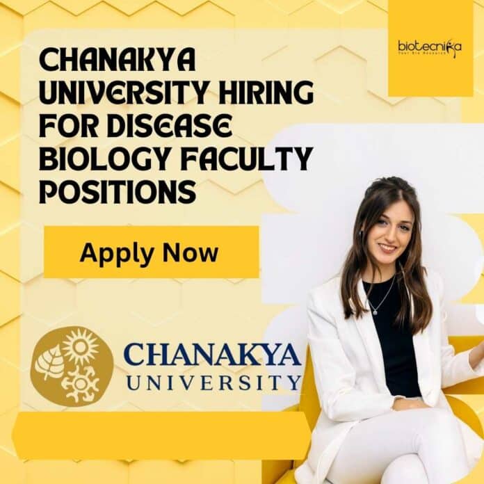 Chanakya University Hiring