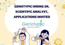 Genotypic Hiring Sr. Scientific Analyst, Applications Invited Genotypic Scientific Analyst Job