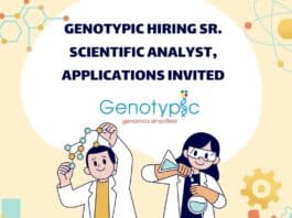 Genotypic Scientific Analyst Job