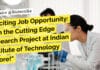Exciting Job Opportunity: Join the Cutting Edge Research Project at Indian Institute of Technology Indore! IIT Indore Biotech Job - Life Sciences, Biochem & Microbiology Apply