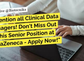 "Attention all Clinical Data Managers! Don't Miss Out on this Senior Position at AstraZeneca - Apply Now!"
