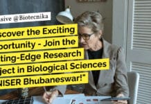 Discover the Exciting Opportunity – Join the Cutting-Edge Research Project in Biological Sciences at NISER Bhubaneswar! "Discover the Exciting Opportunity - Join the Cutting-Edge Research Project in Biological Sciences at NISER Bhubaneswar!"