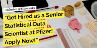 Biological Sciences Data Scientist at Pfizer - Apply Online Now