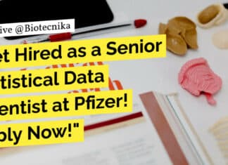 Biological Sciences Data Scientist at Pfizer - Apply Online Now