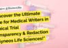 Discover the Ultimate Role for Medical Writers in Clinical Trial Transparency & Redaction at Syneos Life Sciences! Medical Writers Jobs Syneos Health - BSc Life Sciences Apply Online