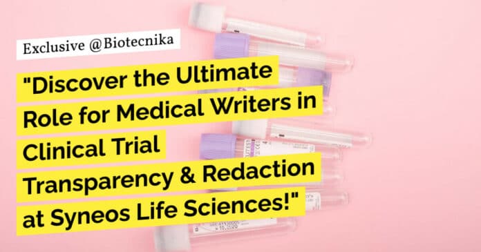 Medical Writers Jobs Syneos Health - BSc Life Sciences Apply Online