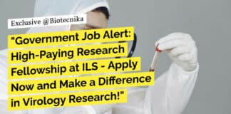 Virology Research Fellow at ILS - Apply Online Now