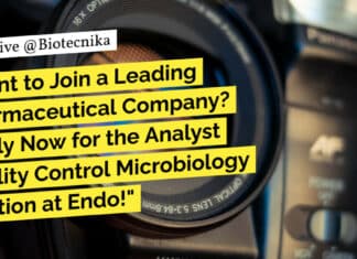 Analyst Quality Control Microbiology Recruitment at Endo, Apply Online