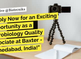 Apply Now for an Exciting Opportunity as a Microbiology Quality Associate at Baxter – Ahmedabad, India! "Apply Now for an Exciting Opportunity as a Microbiology Quality Associate at Baxter - Ahmedabad, India!"