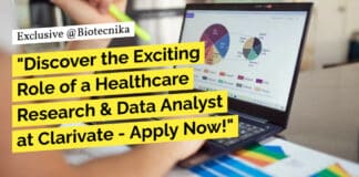 Life Sciences Data Analyst Job Opening at Clarivate, Apply Online