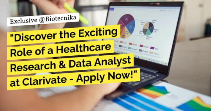 Life Sciences Data Analyst Job Opening at Clarivate, Apply Online