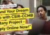 Land Your Dream Job with CSIR-CCMB Botany Project – Apply Online Now! "Land Your Dream Job with CSIR-CCMB Botany Project - Apply Online Now!"