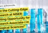 Join the Cutting-Edge Research at NISER: Exciting Opportunity for Research Associate-I in Biological Sciences! NISER Biological & Life Sciences RA Job Recruitment - Applications Invited