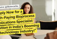 Apply Now for a High-Paying Bioprocess Applications Specialist Position in India’s Booming Biotechnology Industry! "Apply Now for a High-Paying Bioprocess Applications Specialist Position in India's Booming Biotechnology Industry!"