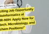 Exciting Job Opportunity in Bioinformatics at ICMR-NIIH: Apply Now for Biotech, Microbiology, and Biochem Positions! "Exciting Job Opportunity in Bioinformatics at ICMR-NIIH: Apply Now for Biotech, Microbiology, and Biochem Positions!"