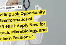 Exciting Job Opportunity in Bioinformatics at ICMR-NIIH: Apply Now for Biotech, Microbiology, and Biochem Positions! "Exciting Job Opportunity in Bioinformatics at ICMR-NIIH: Apply Now for Biotech, Microbiology, and Biochem Positions!"