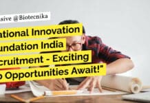 National Innovation Foundation India Recruitment – 20 Exciting Job Opportunities Await! National Innovation Foundation Vacancies 2023 - Apply Online