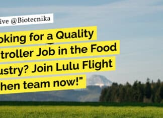 "Looking for a Quality Controller Job in the Food Industry? Join Lulu Flight Kitchen team now!"