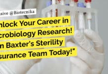 Unlock Your Career in Microbiology Research! Join Baxter’s Sterility Assurance Team Today! "Unlock Your Career in Microbiology Research! Join Baxter's Sterility Assurance Team Today!"