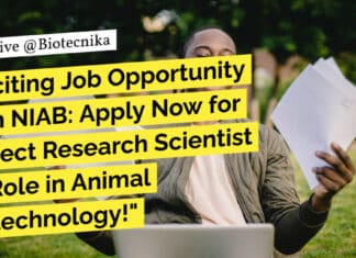 NIAB Project Research Job - Life Sciences Apply Online