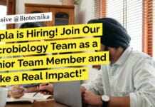 "Cipla is Hiring! Join Our Microbiology Team as a Junior Team Member and Make a Real Impact!"