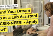 "Land Your Dream Job as a Lab Assistant at CSIR-NEERI - Apply Now!"