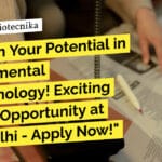 "Unleash Your Potential in Environmental Biotechnology! Exciting JRF Job Opportunity at TERI, Delhi - Apply Now!"