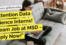 Attention Data Science Interns! Dream Job at MSD – Apply Now! Data Science Intern Job, Hiring at MSD - Apply Online Now!