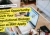 Exclusive Freshers Opportunity: Launch Your Computational Biology Career at IRRI! Bioinformatics Apply Now! "Exclusive Opportunity: Launch Your Computational Biology Career at IRRI! Apply Now!"