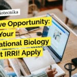 "Exclusive Opportunity: Launch Your Computational Biology Career at IRRI! Apply Now!"