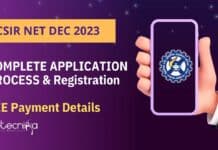 CSIR NET Dec 2023 Application Form Details