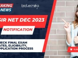 CSIR NET Dec 2023