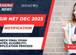 CSIR NET Dec 2023
