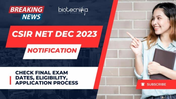 CSIR NET Dec 2023