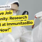 Exclusive Job Opportunity: Research Scientist at ImmunitasBio – Apply Now! Research Scientist at ImmunitasBio - Biotech & Life Sciences Apply