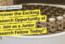 Uncover the Exciting Research Opportunity at ILS: Join as a Junior Research Fellow Today! Govt ILS JRF Post - Life Sciences Apply Online