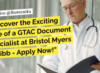 "Discover the Exciting Role of a GTAC Document Specialist at Bristol Myers Squibb - Apply Now!"