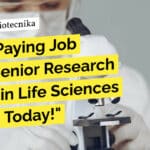 "High-Paying Job Alert: Senior Research Fellow in Life Sciences - Apply Today!"