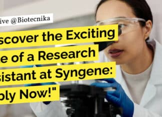 Freshers BSc Jobs Syngene - Apply For Research Post