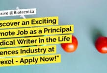 Discover an Exciting Remote Job as a Principal Medical Writer in the Life Sciences Industry at Parexel – Apply Now! Life Sciences Medical Writing Job at Parexel